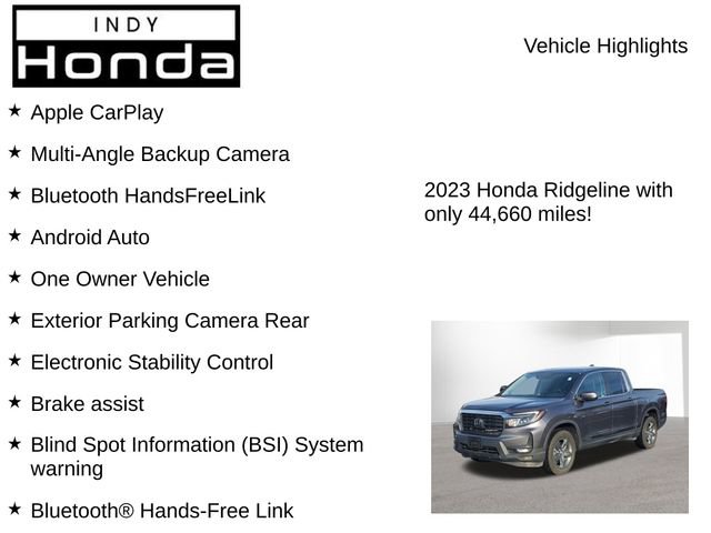 Used 2023 Honda Ridgeline RTL image 7