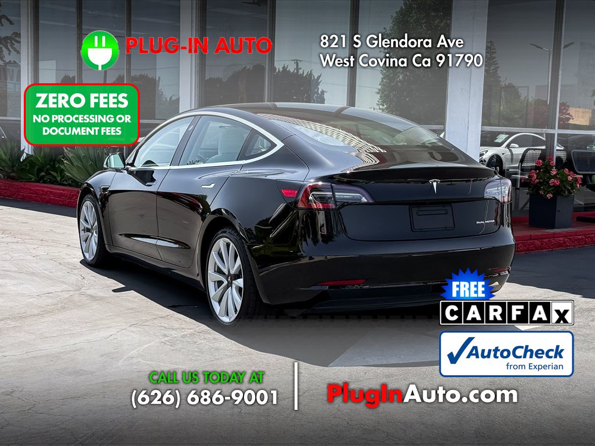Used 2020 Tesla Model 3 Long Range AWD/4WD image 3