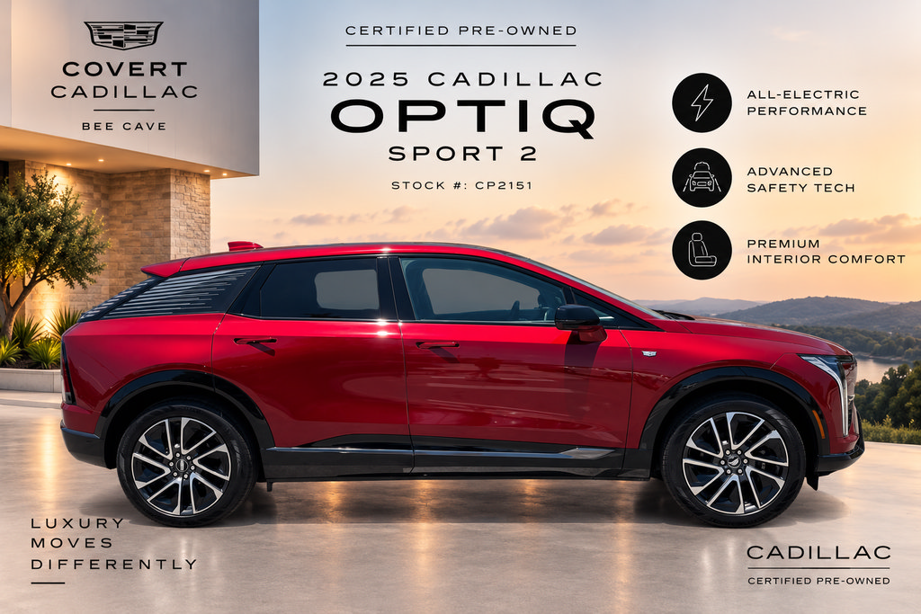 Certified 2025 Cadillac Optiq Sport 2 w/ LPO, Floor Liner Package AWD/4WD image 4