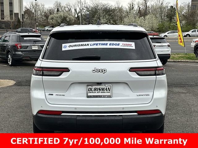 Certified 2023 Jeep Grand Cherokee L Limited w/ Luxury Tech Group II image 4