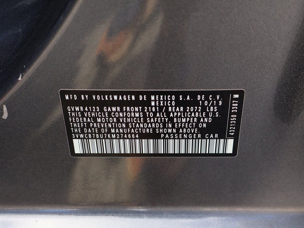 Used 2019 Volkswagen Jetta S w/ Driver Assistance Package image 43