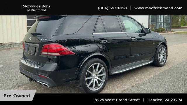 Used 2017 Mercedes-Benz GLE 63 AMG 4MATIC w/ Premium 3 Package image 2