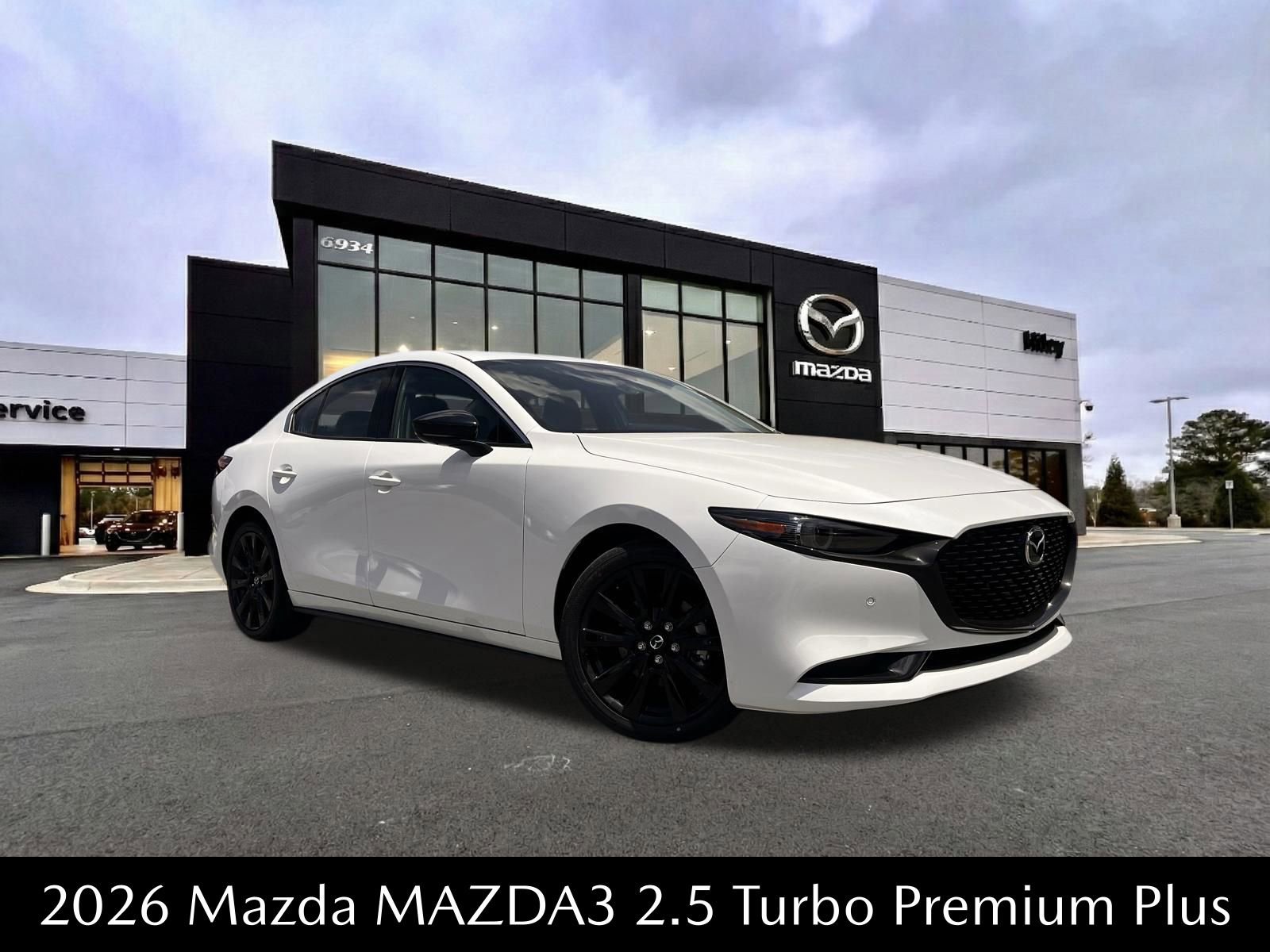New 2026 MAZDA MAZDA3 2.5 Turbo Sedan w/Premium Plus