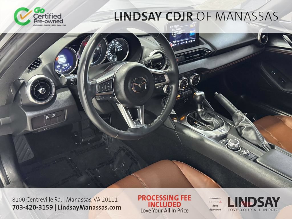 Used 2022 MAZDA MX-5 Miata RF Grand Touring w/ Weather Package RWD image 17