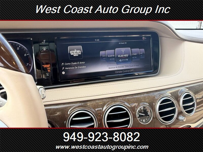Used 2015 Mercedes-Benz S 550 Sedan w/ Premium 1 Package image 31