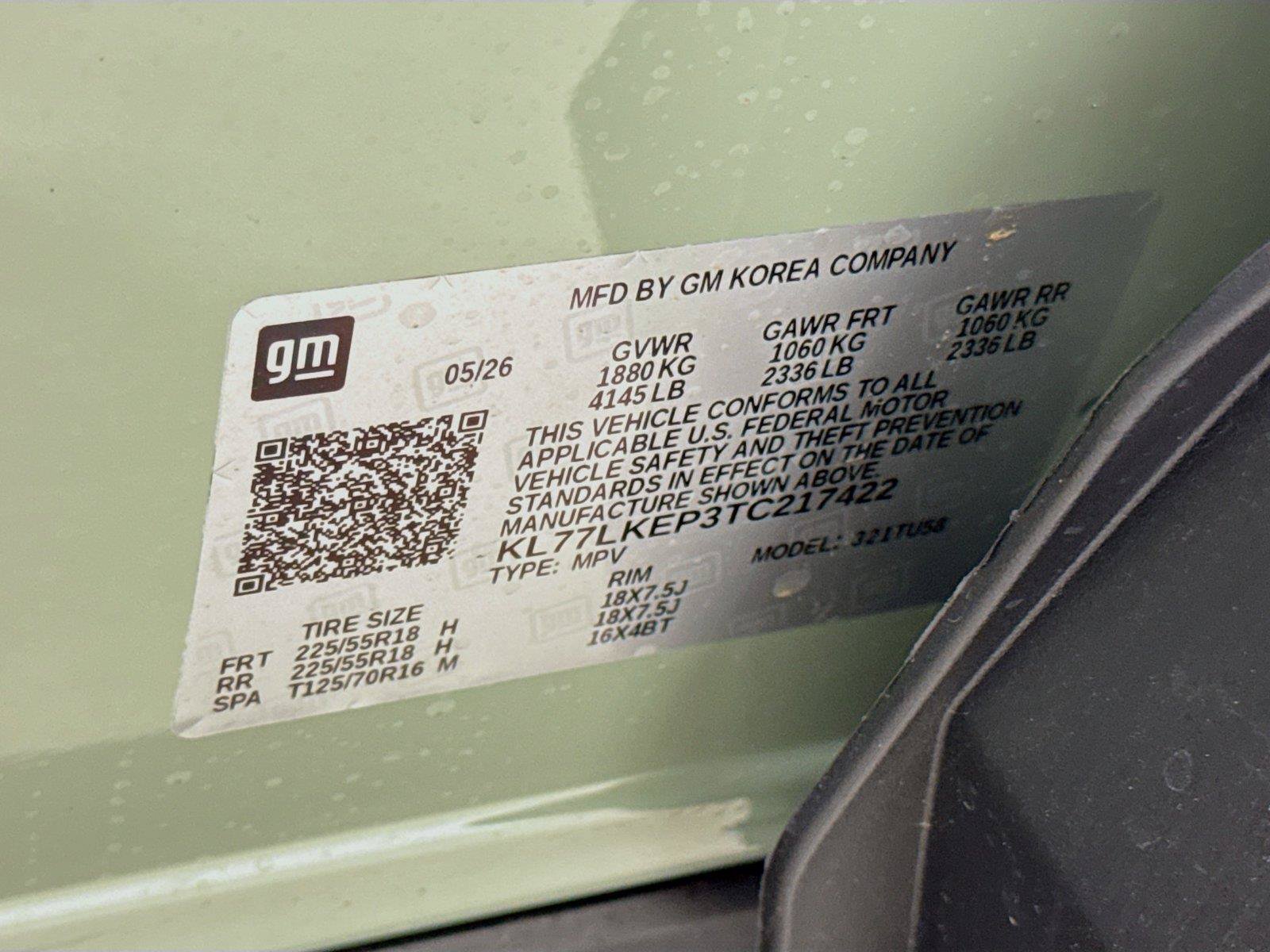 New 2026 Chevrolet Trax ACTIV w/ Sunroof Package FWD image 20