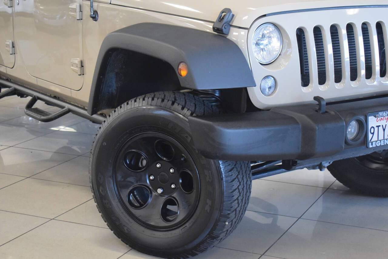 Used 2016 Jeep Wrangler Unlimited Sport w/ Quick Order Package 24S AWD/4WD image 5