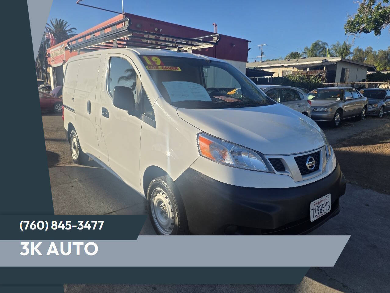 Used 2019 Nissan NV200 S w/ Cruise Control Package FWD image 1