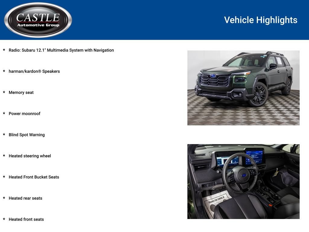 Used 2026 Subaru Outback Limited XT AWD/4WD image 8