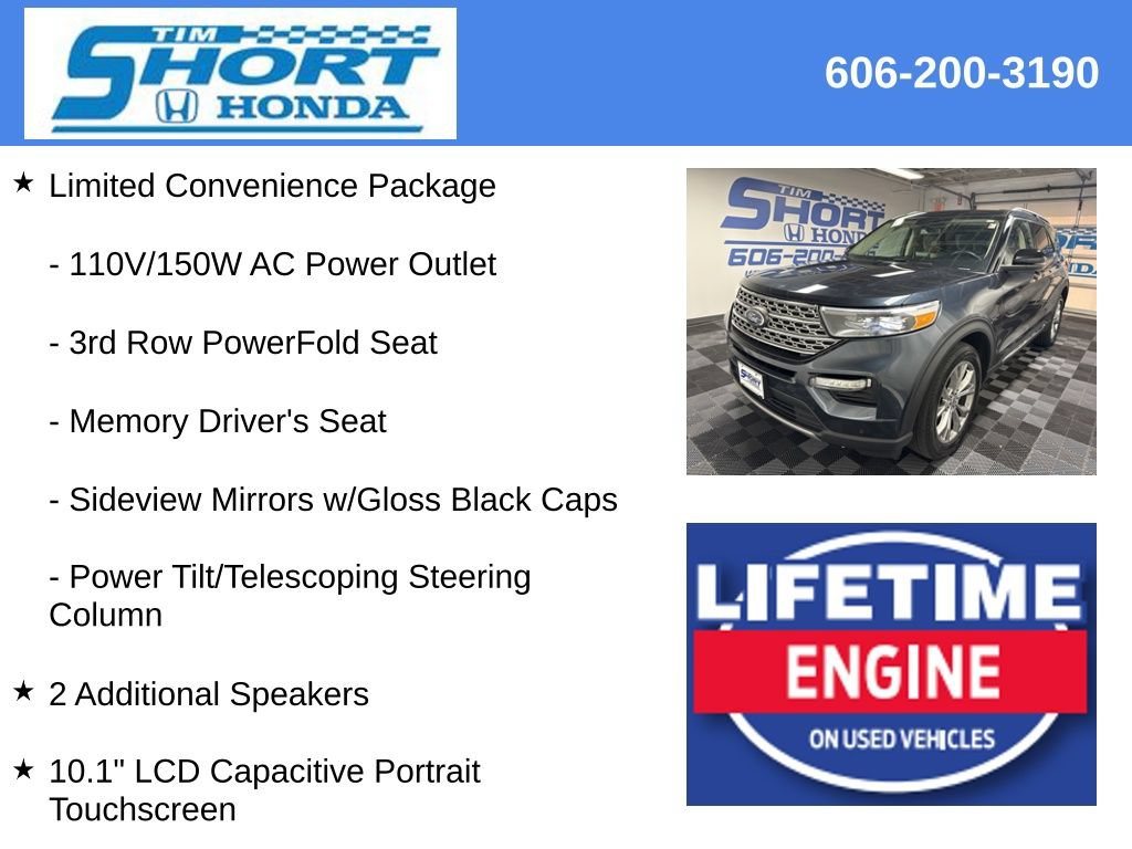Used 2023 Ford Explorer Limited w/ Limited Technology Package AWD/4WD image 9