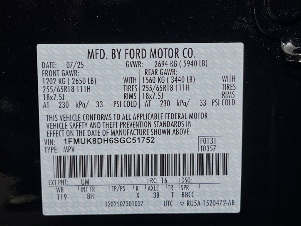 Used 2025 Ford Explorer Active image 37