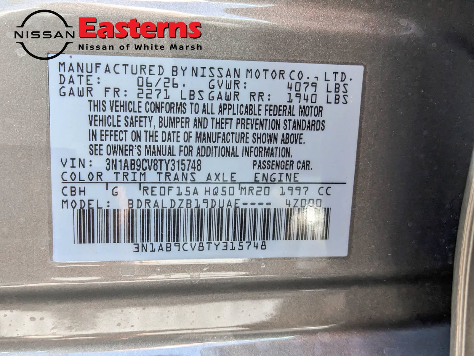 New 2026 Nissan Sentra SV w/ SV Convenience Package FWD image 31