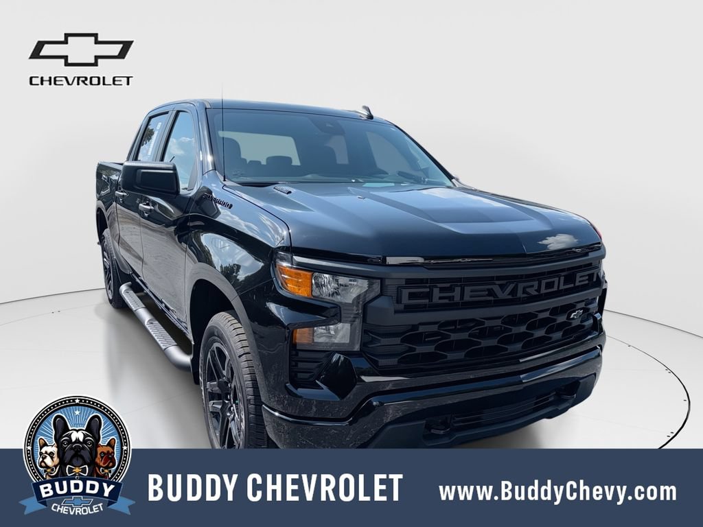 New 2026 Chevrolet Silverado 1500 Custom w/ LPO, Dark Essentials Package