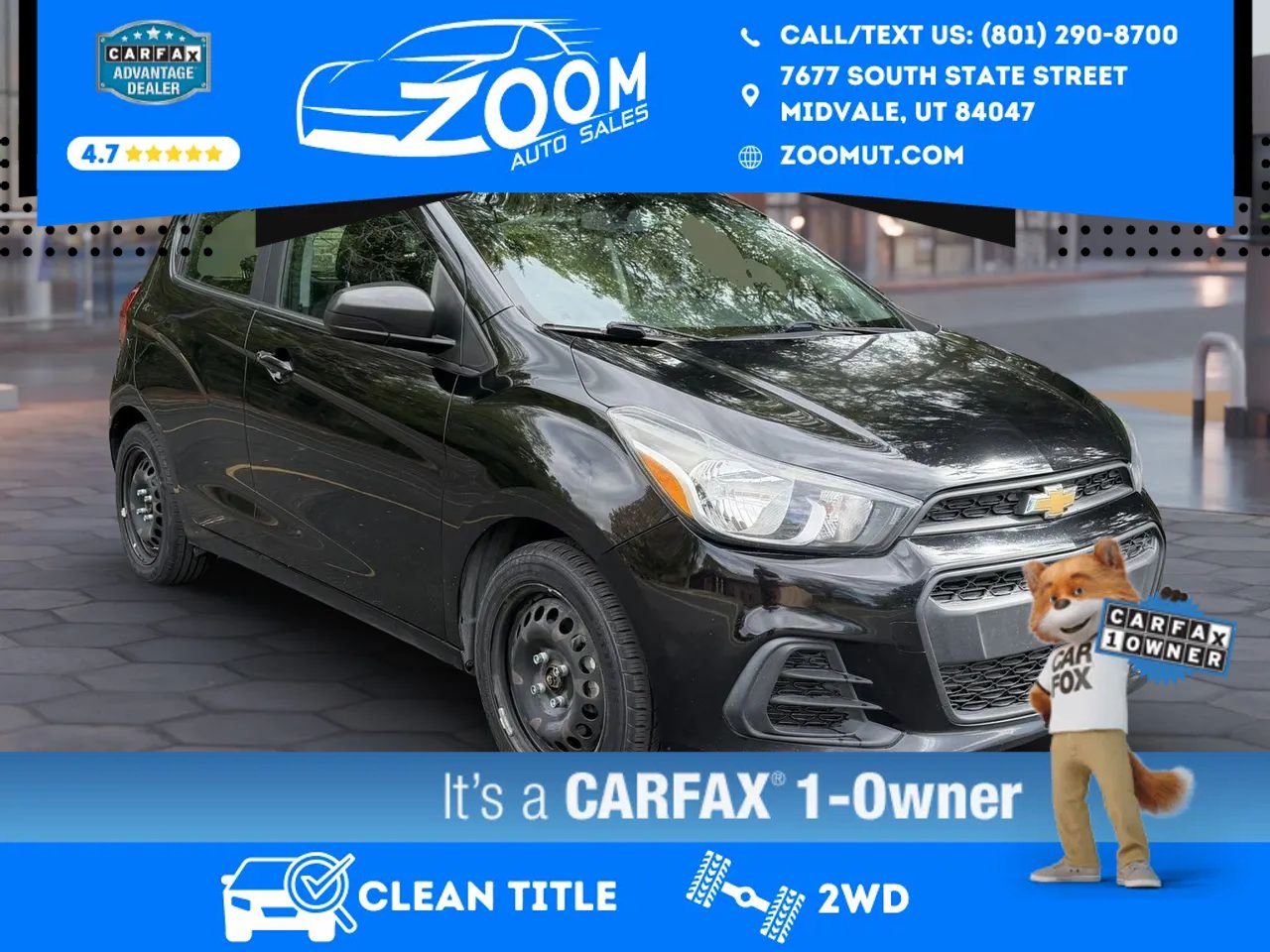 Used 2018 Chevrolet Spark LS FWD image 1