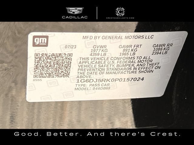 Used 2023 Cadillac CT4 Luxury w/ Sun And Sound Package RWD image 33