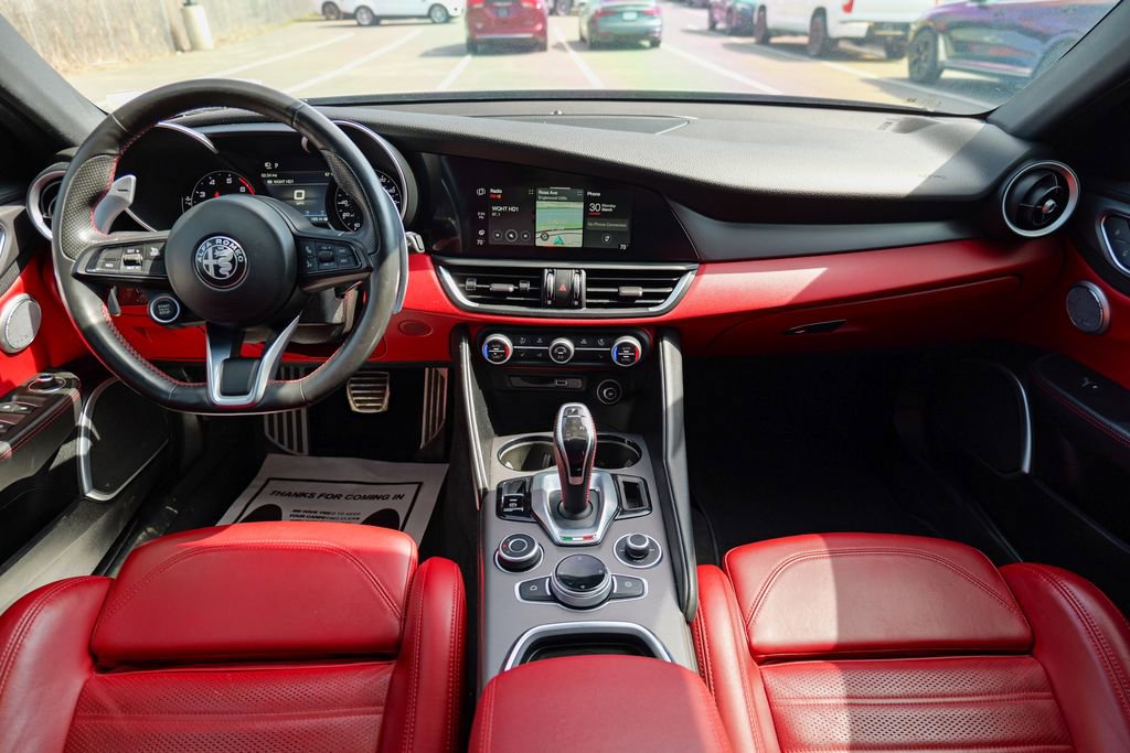 Used 2020 Alfa Romeo Giulia Ti Sport w/ Quick Order Package 22S Sport image 28