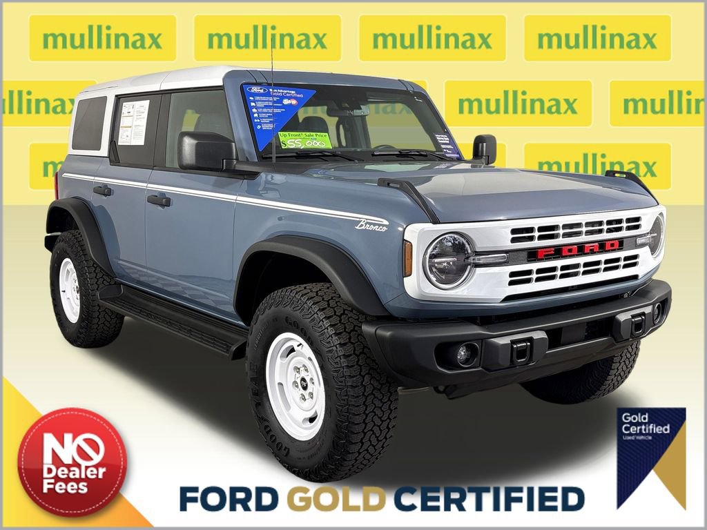 Certified 2025 Ford Bronco Heritage Edition AWD/4WD 360° Tour