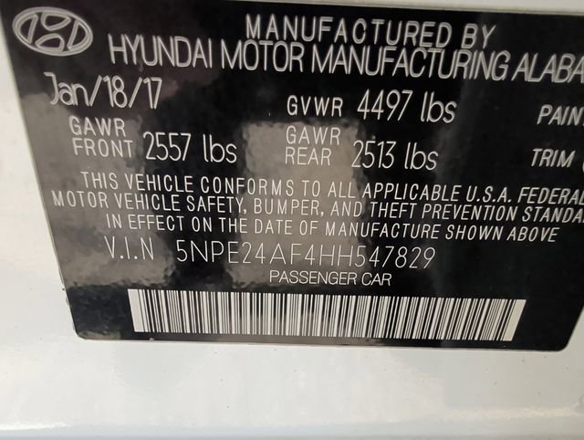 Used 2017 Hyundai Sonata SE FWD image 34