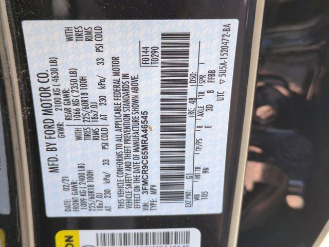 Used 2021 Ford Bronco Sport Outer Banks image 22