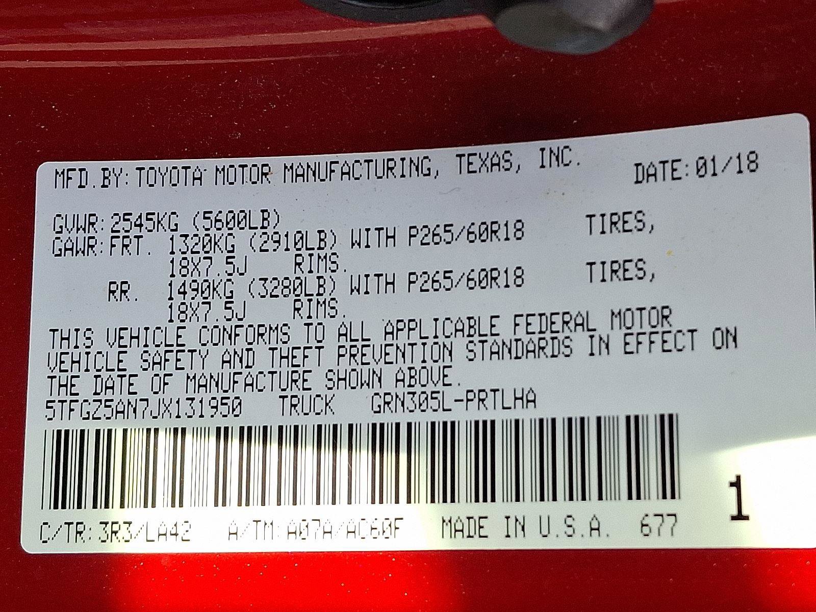 Used 2018 Toyota Tacoma Limited image 27