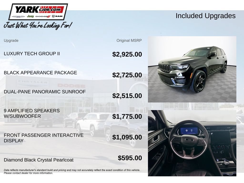 Certified 2023 Jeep Grand Cherokee Limited w/ Luxury Tech Group II AWD/4WD image 5