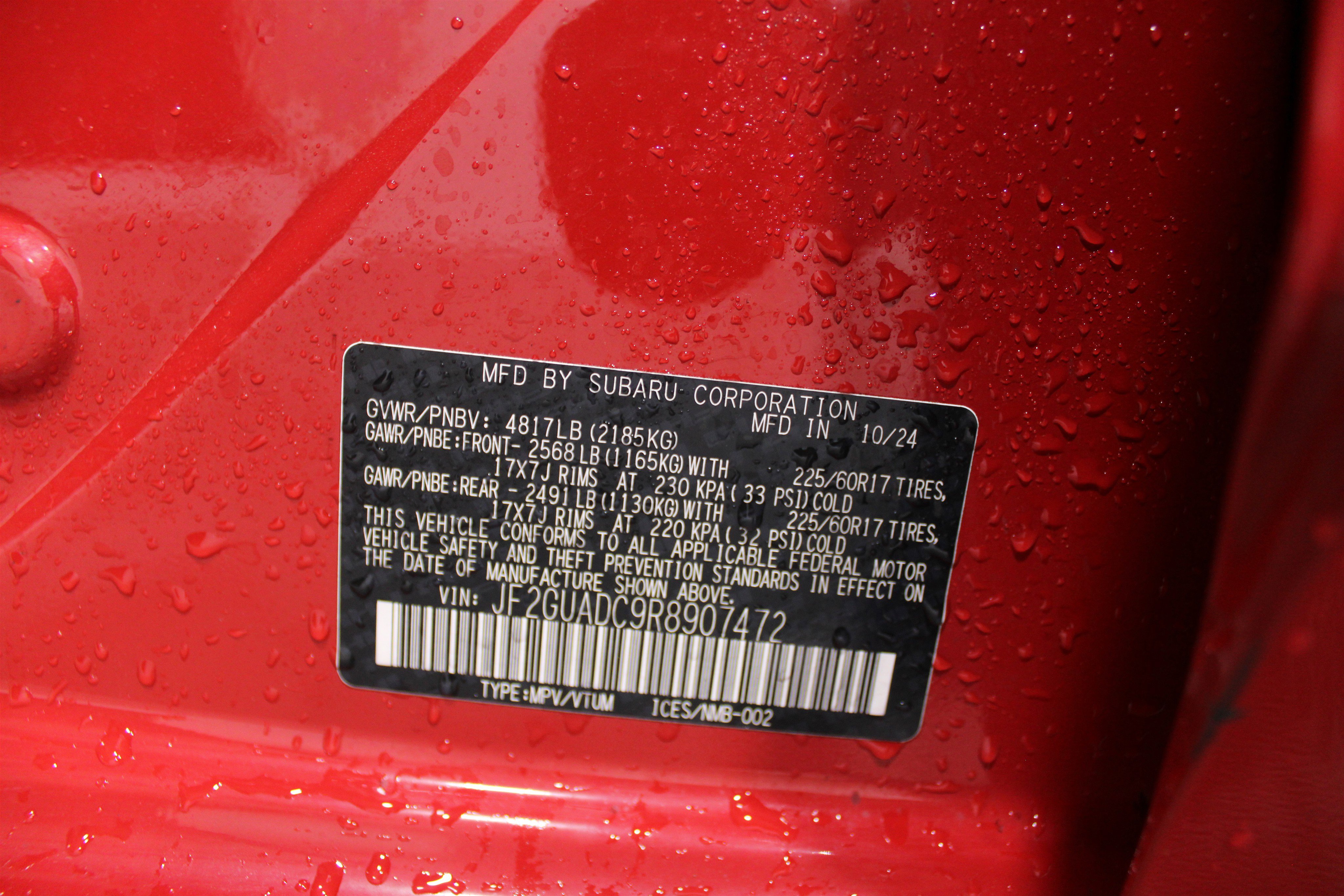 Used 2024 Subaru Crosstrek 2.0i Premium image 35