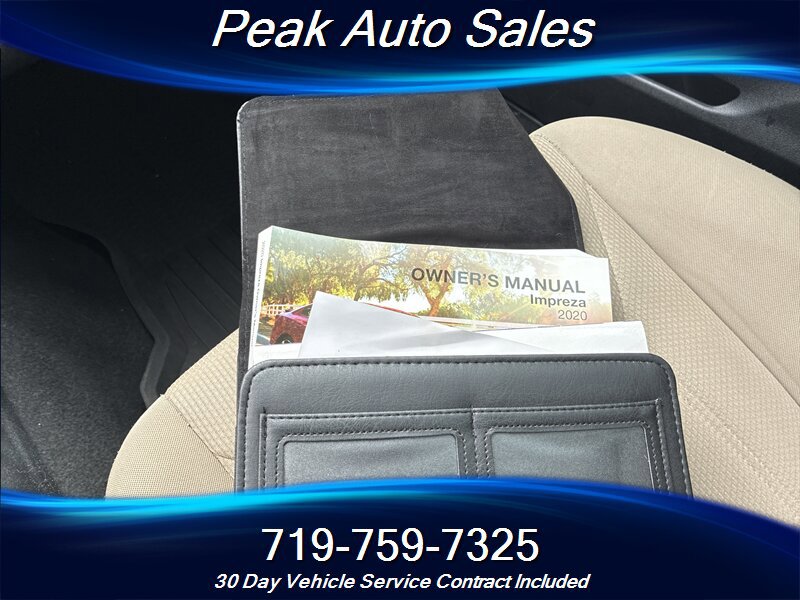 Used 2020 Subaru Impreza 2.0i AWD/4WD image 22