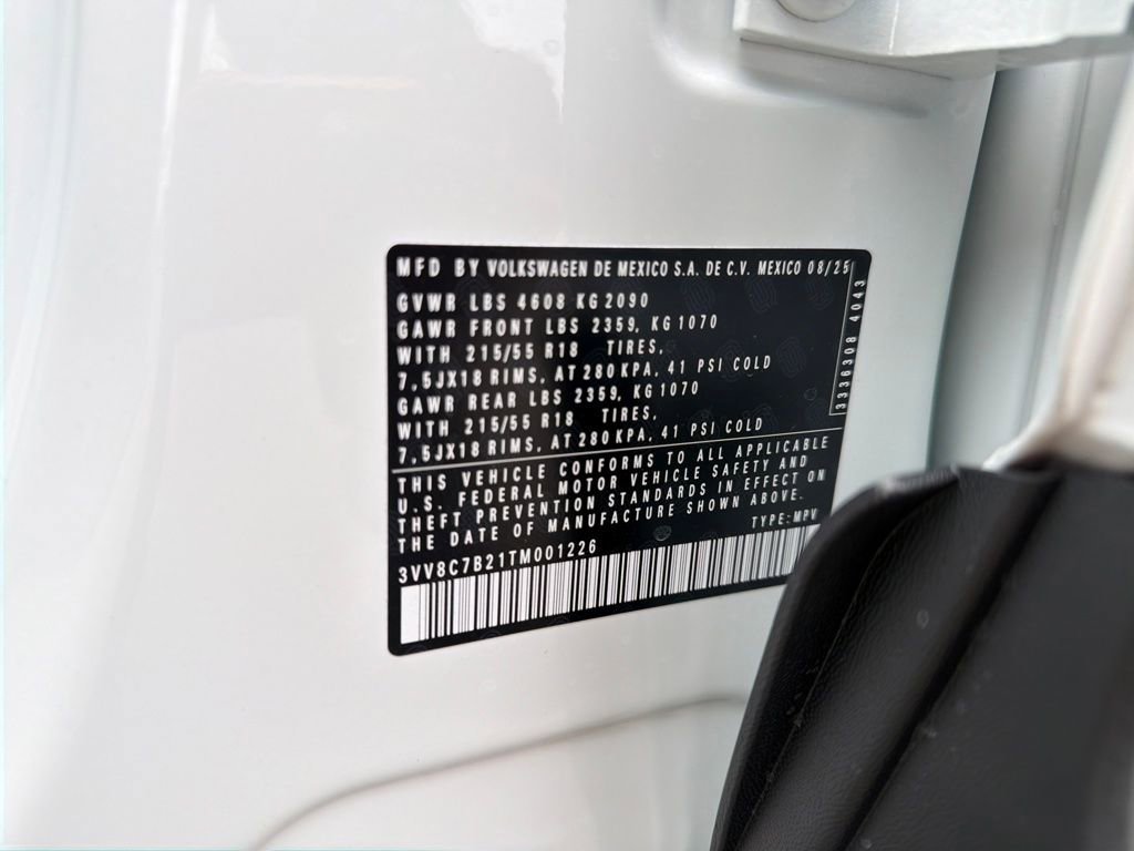 New 2026 Volkswagen Taos S image 30