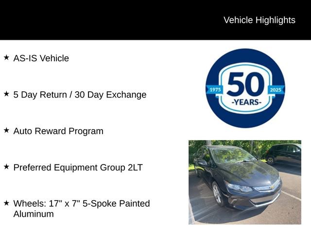 Used 2018 Chevrolet Volt LT FWD image 5