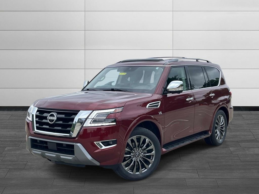 Used 2022 Nissan Armada Platinum w/ Captain's Chairs Package AWD/4WD image 1