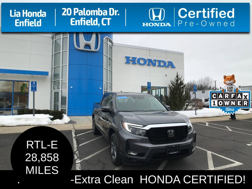 Certified 2023 Honda Ridgeline RTL-E