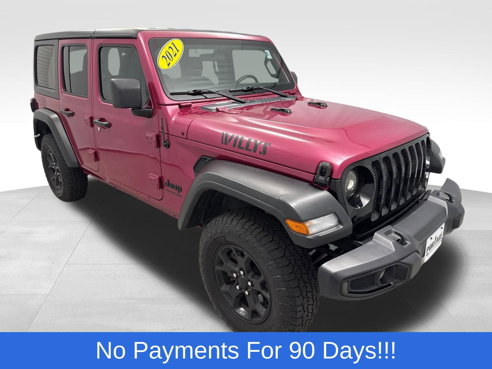 Used 2021 Jeep Wrangler Unlimited Sport image 1