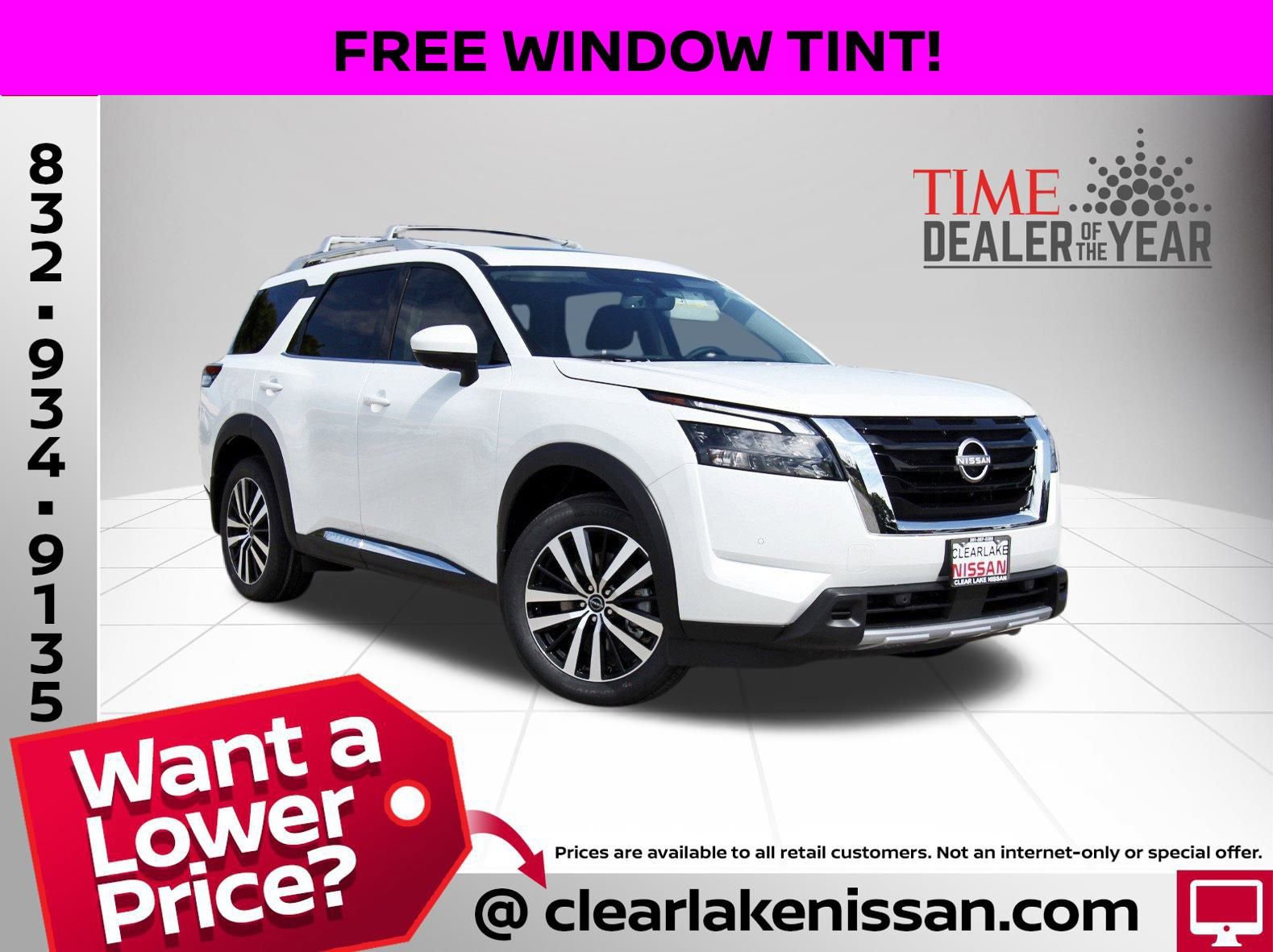 New 2025 Nissan Pathfinder Platinum w/ Cargo Package image 1