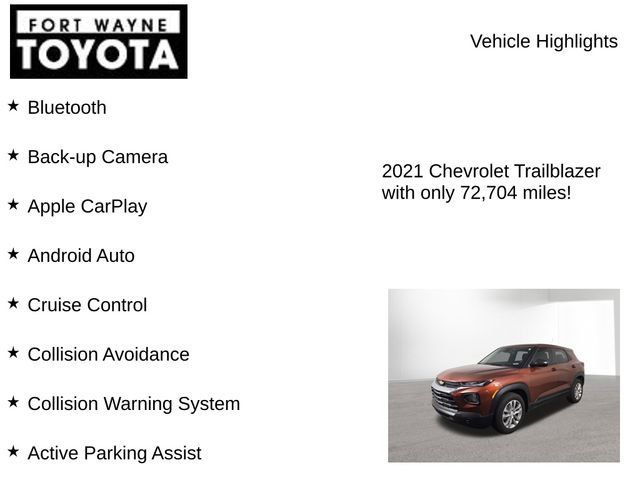 Used 2021 Chevrolet TrailBlazer LS FWD image 7