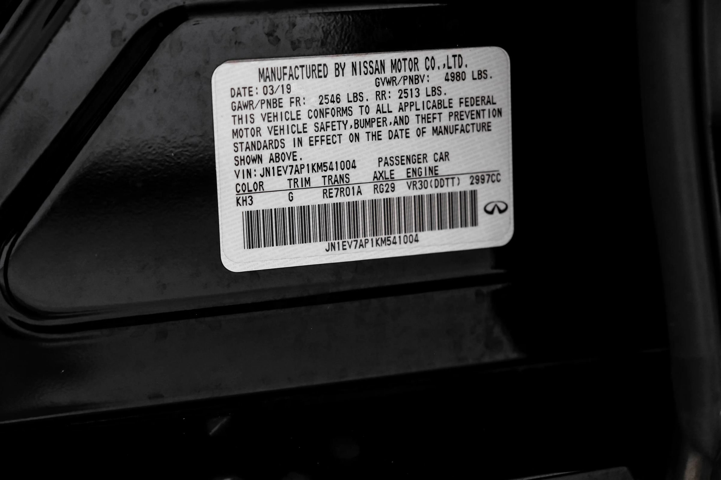 Used 2019 INFINITI Q50 Signature Edition RWD image 67