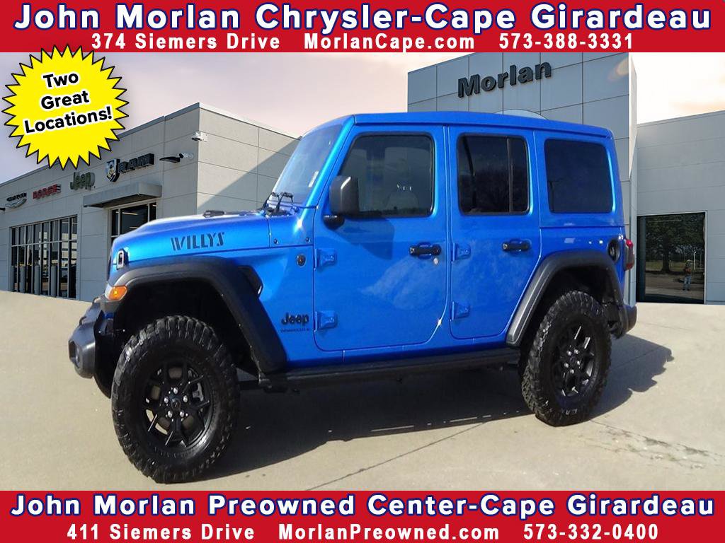 Certified 2024 Jeep Wrangler Unlimited Sport