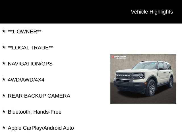 Used 2025 Ford Bronco Sport Big Bend AWD/4WD image 2
