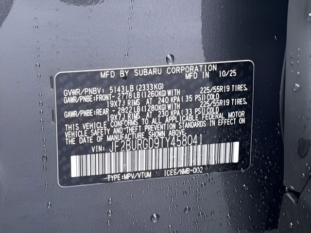 New 2026 Subaru Outback Limited XT image 32