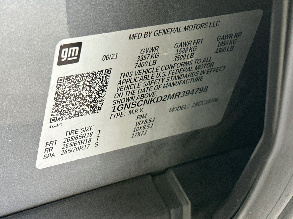 Used 2021 Chevrolet Tahoe LT RWD image 36