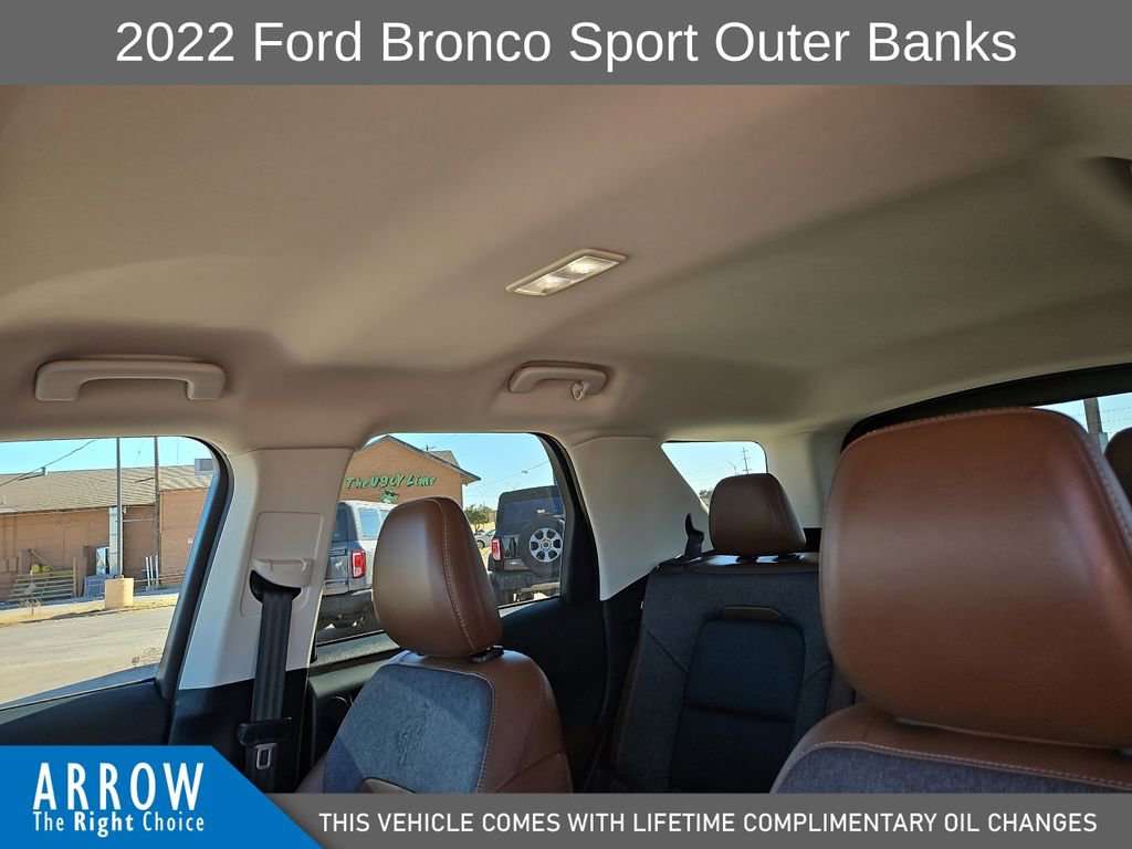 Used 2022 Ford Bronco Sport Outer Banks w/ Tech Package image 22