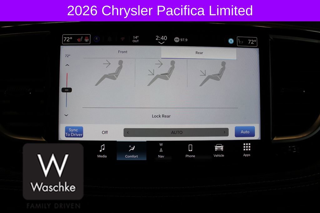 New 2026 Chrysler Pacifica Limited w/ S Appearance Package image 45