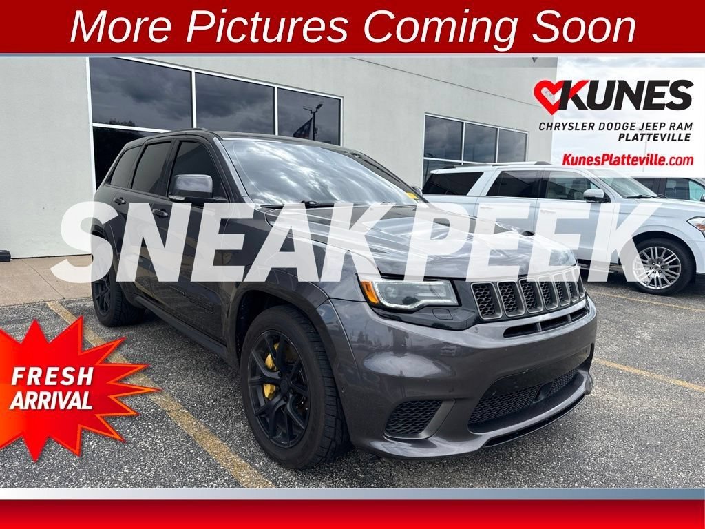 Used 2018 Jeep Grand Cherokee Trackhawk AWD/4WD image 3