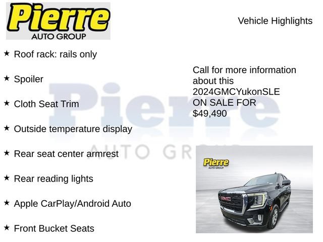 Used 2024 GMC Yukon SLE AWD/4WD image 22
