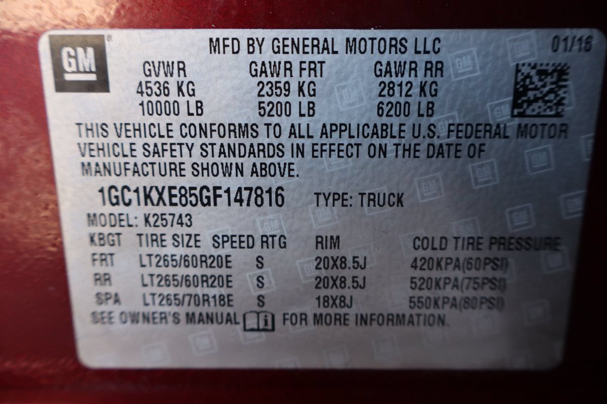 Used 2016 Chevrolet Silverado 2500 High Country w/ Duramax Plus Package AWD/4WD image 46