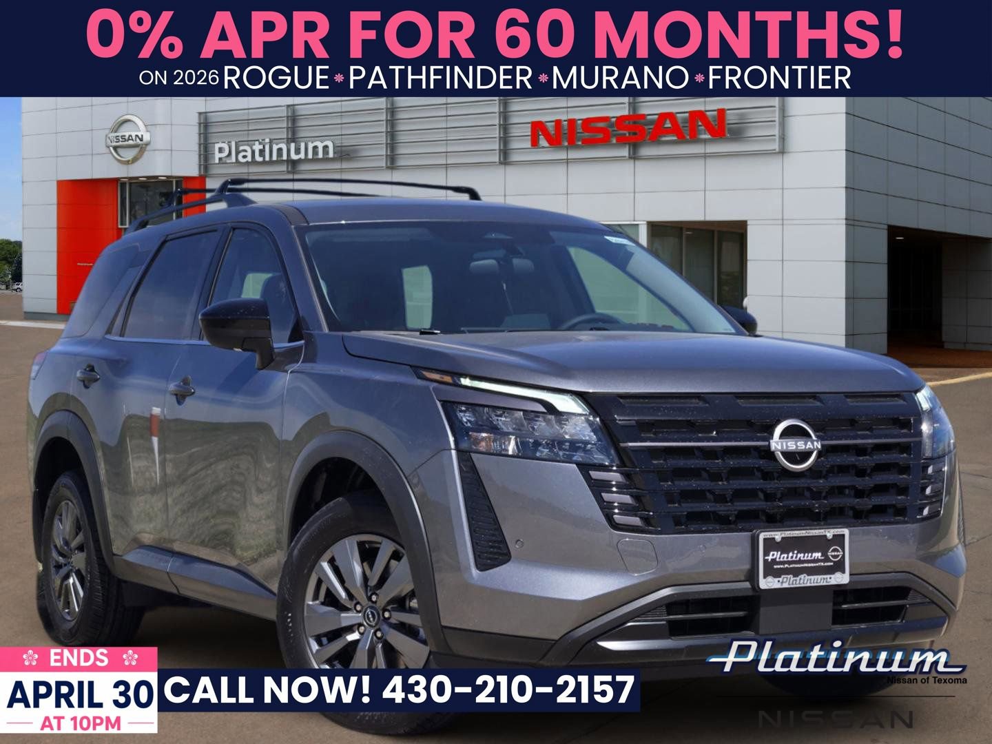 New 2026 Nissan Pathfinder SV