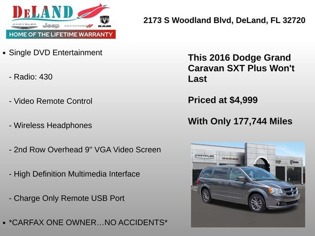 Used 2016 Dodge Grand Caravan SXT FWD image 36