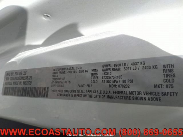 Used 2021 RAM ProMaster 2500 w/ Convenience Group FWD image 10