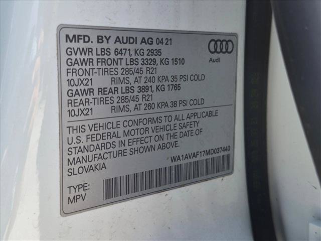 Used 2021 Audi Q8 Premium AWD/4WD image 26