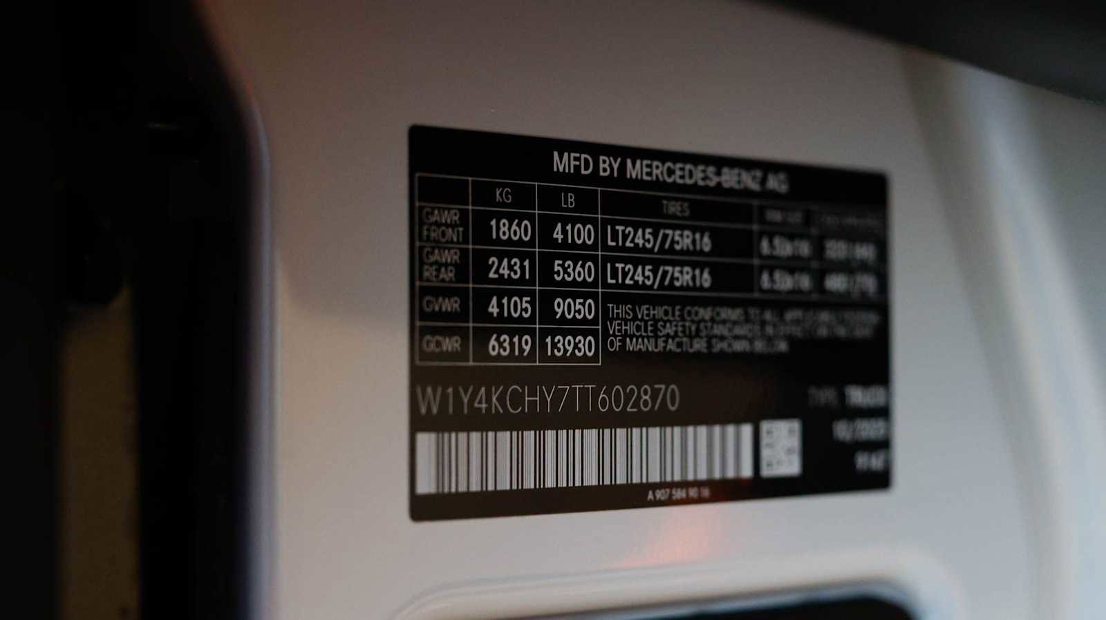 New 2026 Mercedes-Benz Sprinter 2500 image 29