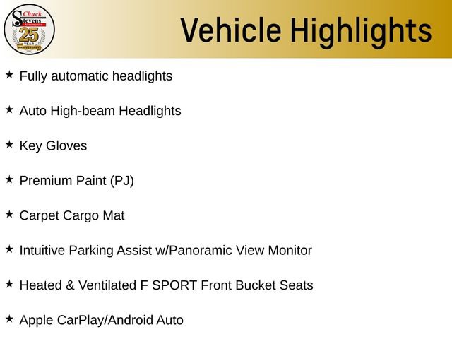 Used 2022 Lexus RX 350 F Sport w/ Accessory Package image 20